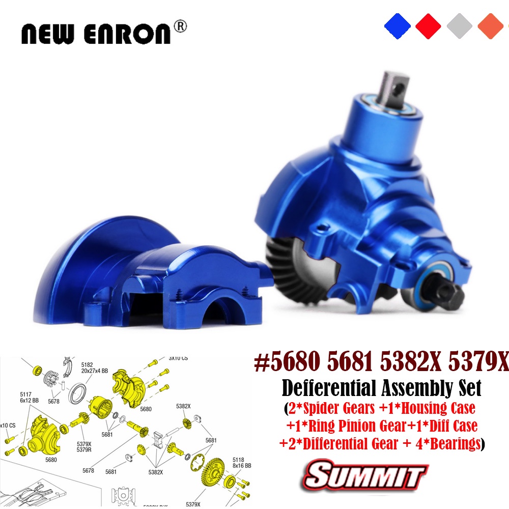 ชุดประกอบโลหะด้านนอก Differential Differential ชุดด้านหน้าด้านหลัง 5680 5681 5379X 5382X สำหรับรถยนต