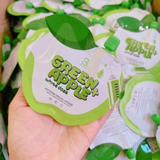 ราคาต่อซอง หัวเชื้อแอปเปิ้ลเขียว โดสแอปเปิ้ลเขียว GREEN APPLE+ WHITE DOSE กรีน แอปเปิ้ลพลัส ไวท์โดส 25 กรัม