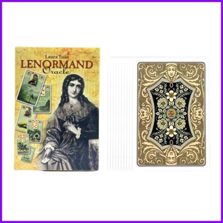 ไพ่ทาโรต์ Laura Tuan Lenormand 36 ชิ้น สําหรับครอบครัว