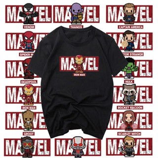 iron manอเวนเจอร์ส4แขนสั้นmarvelรอบเสื้อผ้าไอรอนแมนแมงมุมตายเพื่อนมหัศจรรย์ครบรอบ 10 ปีชื่อร่วมTเสื้อยืด rUyI_07