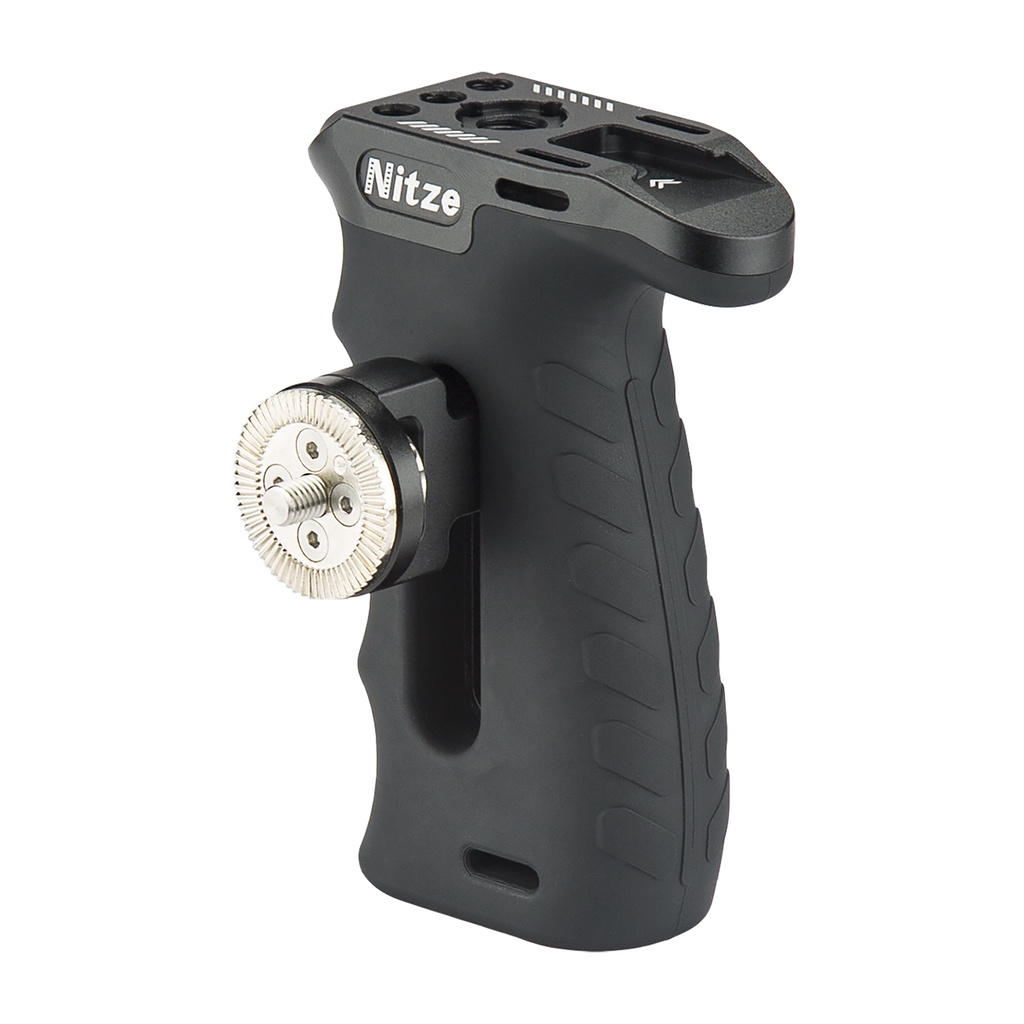 Nitze ซ้ายขวาด้านข้าง w ARRI Rosette N รองเท้าเย็น Mount N 1/4 "3/8" ด้ายสําหรับ BMPCC 6K PRO สีแดง 