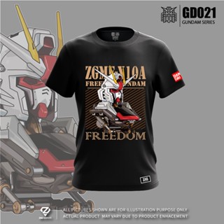 HOT SELLING ORIGINAL GUNDAM FREEDOM SHORT SLEEVE TSHIRT COUPLE SHIRT GD021_03