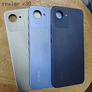 ฝาครอบแบตเตอรี่ด้านหลัง สําหรับ Realme c30