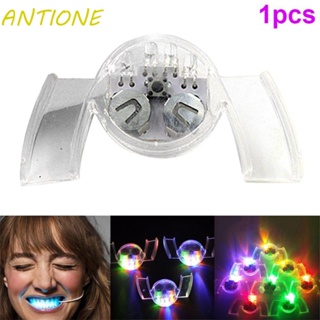 Antione ของเล่นฟันไฟกระพริบ Led แบบสร้างสรรค์ หลากสี เหมาะกับเทศกาล ปาร์ตี้ สําหรับเด็ก