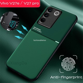 เคสโทรศัพท์ซิลิโคน TPU ผิวด้าน กันกระแทก สําหรับ Vivo V27 E V27e V27 pro V27pro V 27e