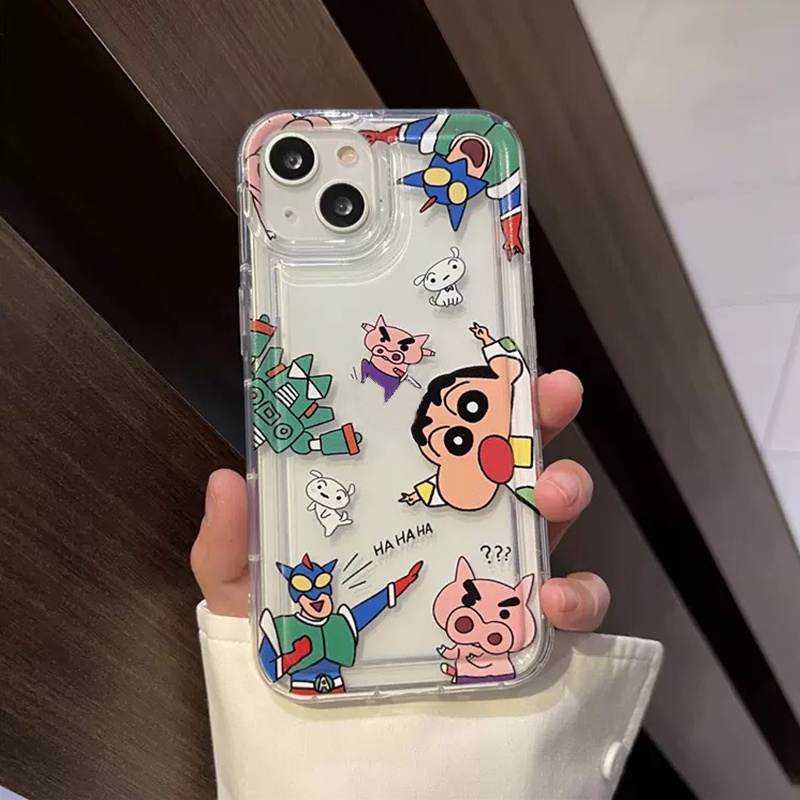 J102 จัดส่งทันที เคสสำหรับไอโฟน 11 12 13 Mini 14 Pro Max เคสใส กรณีอ่อน เคสมือถือสุดฮิตใน กันกระแทก Case For iPhone 6 6s 7 8 Plus X XS Max XR SE 2020 2022