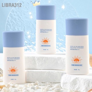 Libra312 โลชั่นกันแดดสำหรับผิวหน้า SPF 50 UVA UVB Protection Oil Free Water Resistant Sun Block 50ml