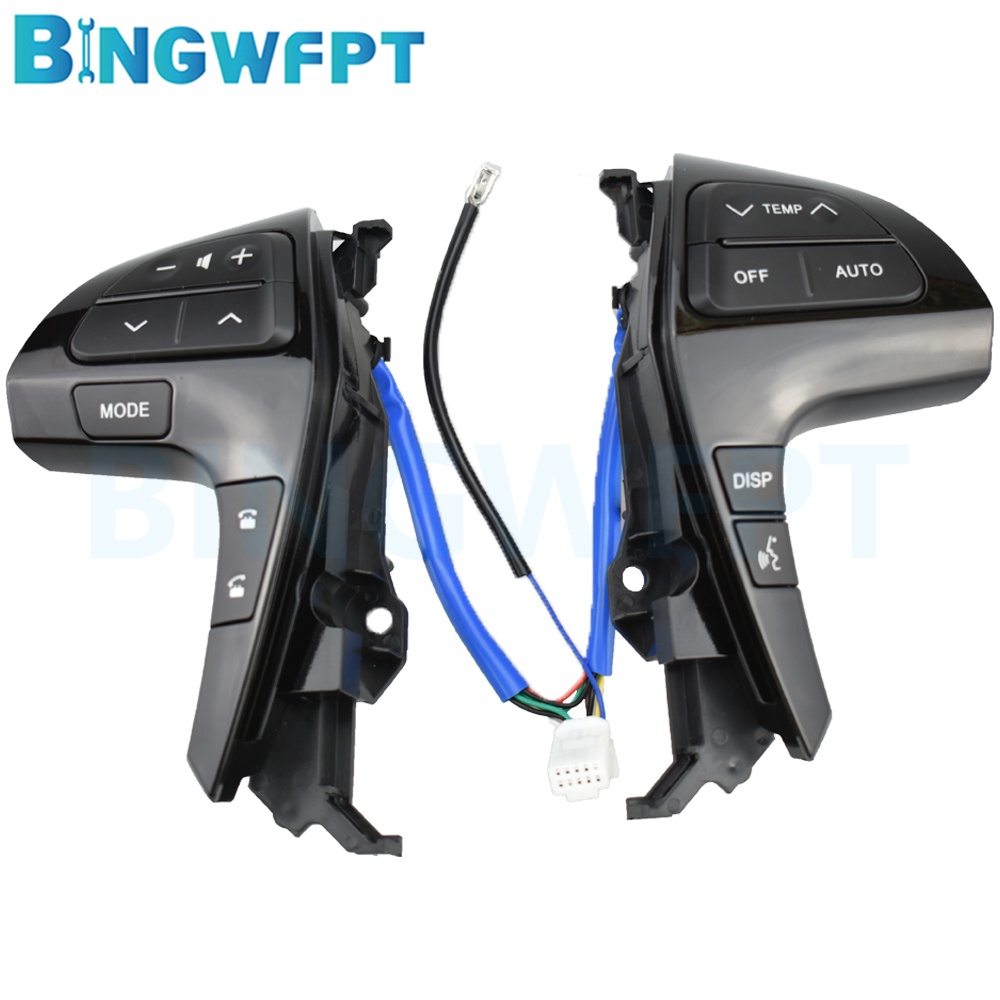 ใหม่ ปุ่มสวิตช์ควบคุมเสียงบลูทูธ 84250-06180 สําหรับ Toyota Camry Corolla Hilux Vigo Highlander Innova - รูปที่ 4