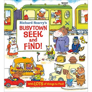 [หนังสือ] Richard Scarrys Busytown Seek and Find! ฺBoard Book #New Board book #แท้ #หมอรวงข้าวแนะนำ