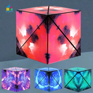 New ลูกบาศก์รูบิค รูบิค Magnetic Magic Cube รูบิคแม่เหล็กมหัศจรรย์ ต่อได้หลายรูปทรง ฝึกคิดเชิง 3 มิติ เกมสมอง