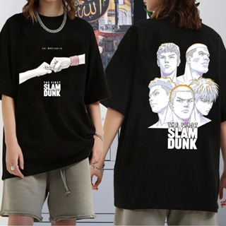 tshirt เสื้อยืด พิมพ์ลายการ์ตูนอนิเมะ The First Slam Dunk สไตล์ญี่ปุ่น ฮาราจูกุ สตรีท แฟชั่นสําหรับชาย และหญิง 2022(S-5X