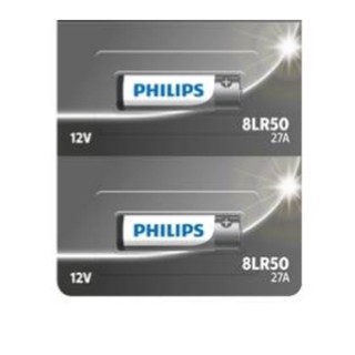 ถ่านไฟฉาย ถ่านรีโมท Philips อัลคาไลน์ 27A 12V ของใหม่ของแท้ ถ่านไฟฉาย