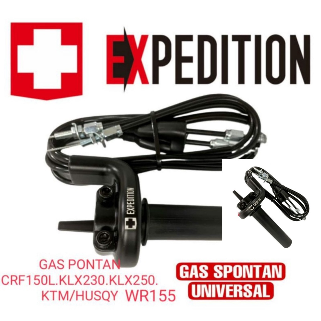 สายเคเบิ้ลเชื่อมต่อแก๊ส Crf150 KLX D-TRACKER Wr155 EXPEDITION 2
