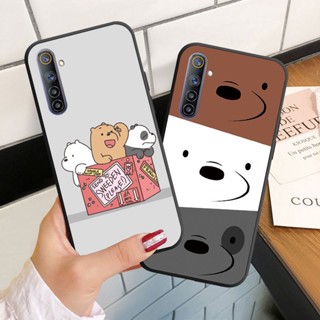 เคสโทรศัพท์มือถือ ซิลิโคนนุ่ม ลายหมีเปลือย สําหรับ Realme 6 7 Pro 6i 6s 7i