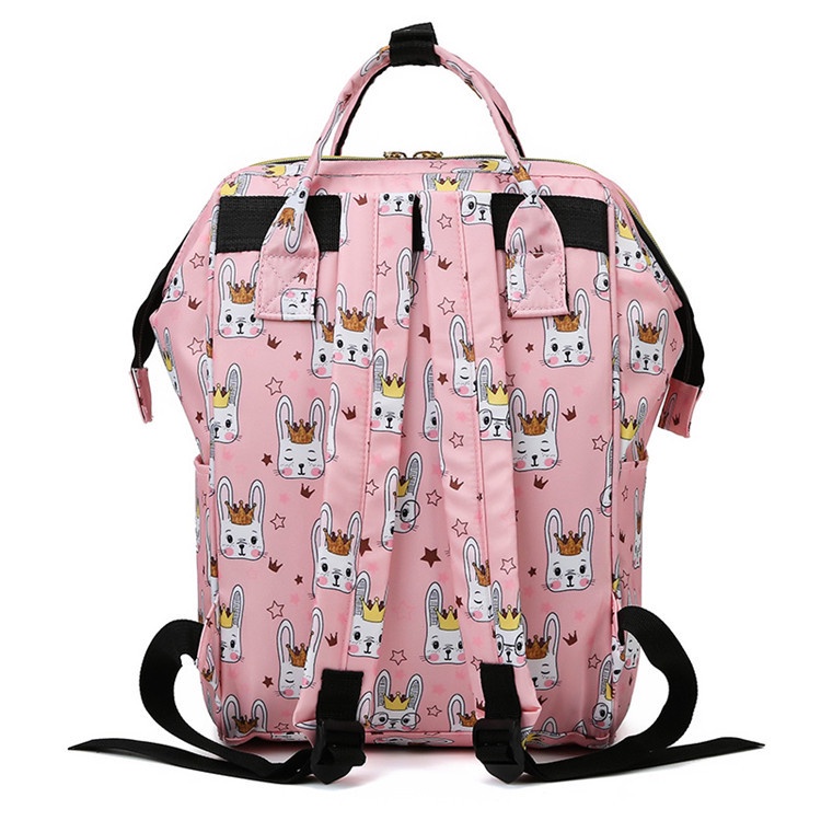 กระเป๋าเป้สะพายหลัง อเนกประสงค์ ขนาดใหญ่ จุของได้เยอะ สําหรับใส่ผ้าอ้อมเด็กทารก เหมาะกับการเดินทาง - รูปที่ 2