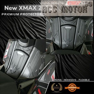 Yamaha XMAX 2023. สติกเกอร์ยาง สําหรับติดตกแต่งถังน้ํามัน