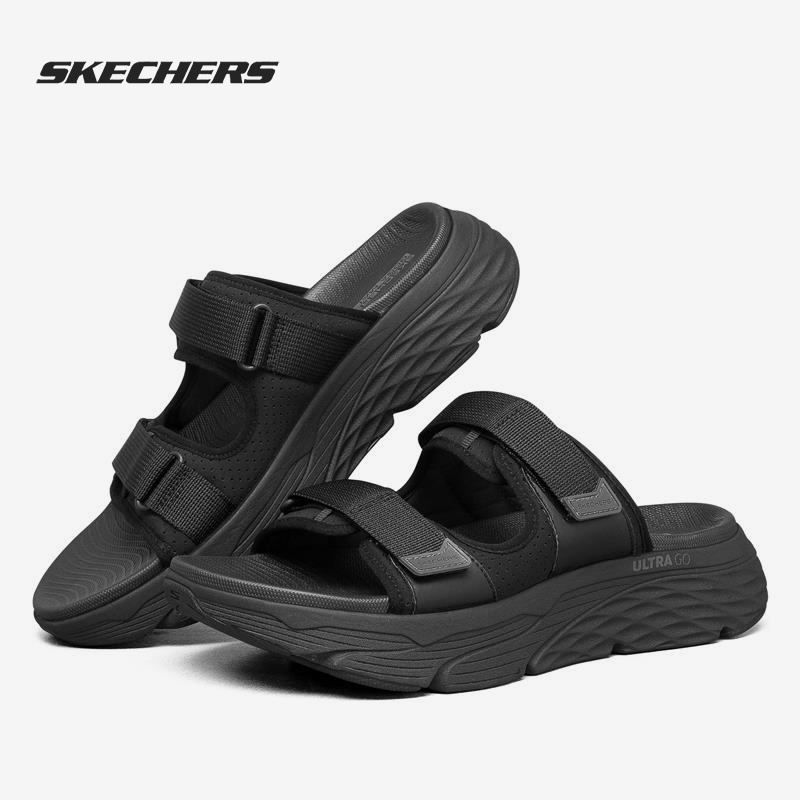 🔹ขายด่ว☀️Skechers/Skechersของแท้2021ใหม่ในช่วงฤดูร้อนของผู้ชายGOชุดรองเท้าแตะรองเท้าแตะกีฬา 229017