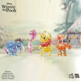 บล็อกตัวต่อคริสตัล รูป Disney Winnie the Pooh อินเทรนด์ สําหรับผู้ใหญ่