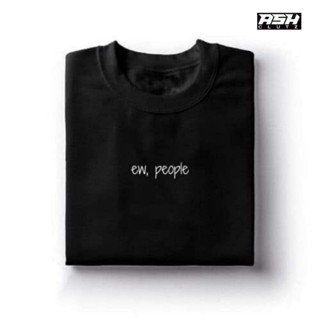 EW, PEOPLE UNISEX AESTHETIC STATEMENT TSHIRT TEES  COTTON_03