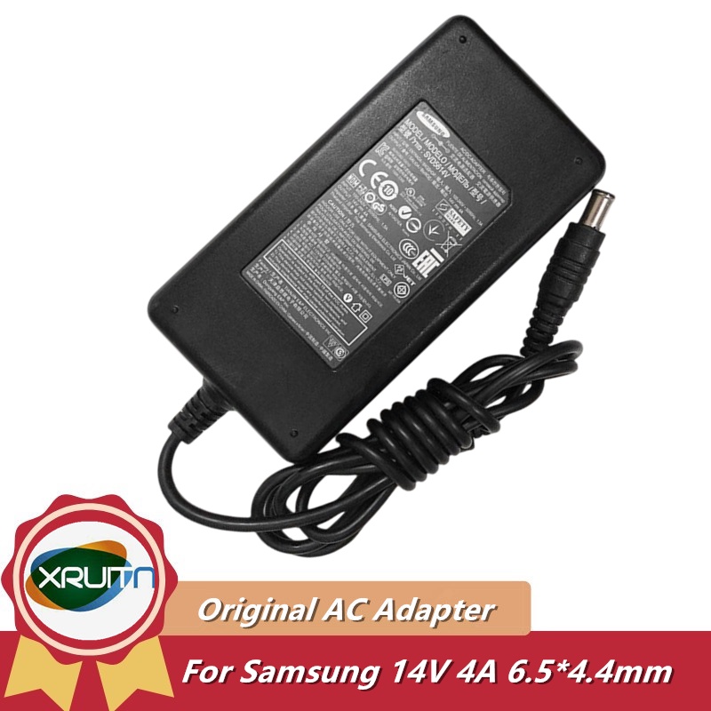 Original 14V 4A AC/DC อะแดปเตอร์ SVD5614 BN44-00461A SVD5614V สําหรับ Samsung 24 "S24B370H LS27A950D