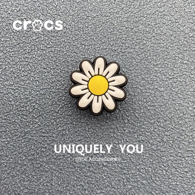 Crocs jibbitz จี้รูปแมลงเต่าทอง ผึ้ง เดซี่ เครื่องประดับแฟชั่น สําหรับตกแต่งรองเท้า DIY