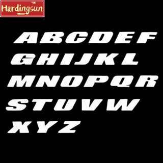 A-n สติกเกอร์ตราสัญลักษณ์ 3D หนัง ขนาดเล็ก สูง 20 มม. สีขาว สําหรับติดตกแต่งขอบล้อรถมอเตอร์ไซค์ DIY