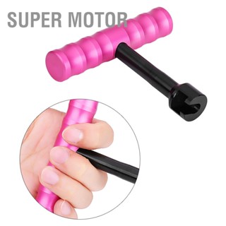 Super Motor รถ Body Paintless Dent Repair เครื่องมือ ชุด Puller Lifter T Bar พร้อม Rose Red Handle