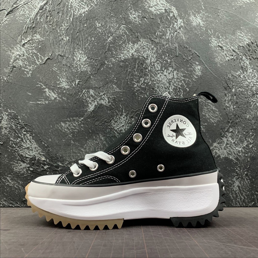 ▽New♕ สินค้าลิขสิทธิ์แท้ Converse RUN STAR HIKE HI Increased รองเท้าลำลอง รองเท้ากีฬา