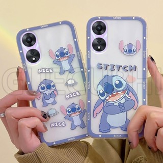 พร้อมส่ง ใหม่ล่าสุด เคสโทรศัพท์มือถือ ซิลิโคนนิ่ม ใส ลายการ์ตูนน่ารัก คุณภาพสูง สําหรับ OPPO A58 4G 2023 A78 4G