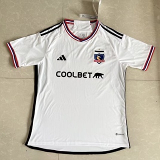 เสื้อกีฬาแขนสั้น ลายทีมชาติฟุตบอล Colo Home and Away เกรด AAA ไซซ์ S - XXL 23-24