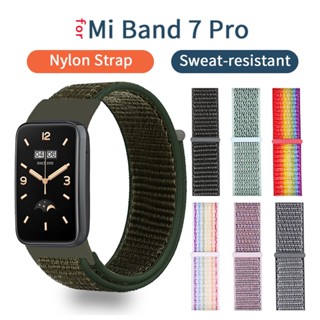 สายนาฬิกาข้อมือไนล่อน แบบนิ่ม สําหรับ Xiaomi Mi Band 7 Pro MiBand 7Pro