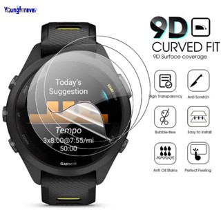 ฟิล์มไฮโดรเจล TPU ใส กันฝุ่น กันรอยหน้าจอ ความละเอียดสูง ทนทาน สําหรับ Garmin Forerunner 265 265s 965