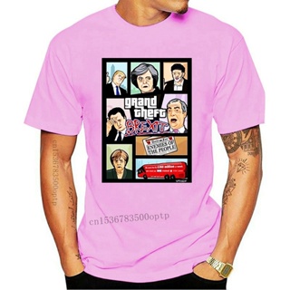 เสื้อยืดผ้าฝ้ายเสื้อยืดคอกลม ผ้าฝ้าย พิมพ์ลาย Dropshipping Grand Theft Auto Vice City GTA GAME สําหรับผู้ชาย DOmenj08CFm