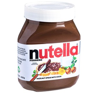 Nutella Ferrero Hazelnut Spread with Cocoa นูเทลล่า เฮเซลนัทบดผสมโกโก้ ขนาด 680g