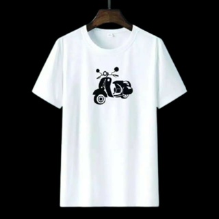 ขายเสื้อยืด ลาย Vespa||เสื้อยืด พิมพ์ลาย Vespa MOTIF||เสื้อยืด สําหรับผู้ชาย（S-5XL）