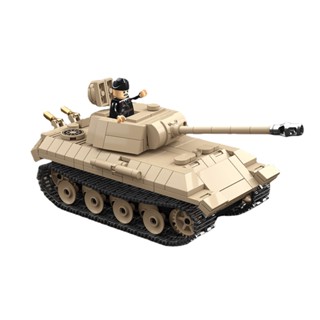 Mytopshop ใหม่ โมเดลฟิกเกอร์รถถัง MOC WW2 Panther Sd.Kfz.171 ของเล่นเสริมการเรียนรู้เด็ก DIY 472 ชิ้น