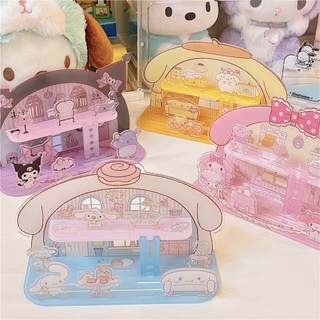 Sanrio บ้านอะคริลิค DIY ของขวัญ สําหรับตกแต่งบ้าน