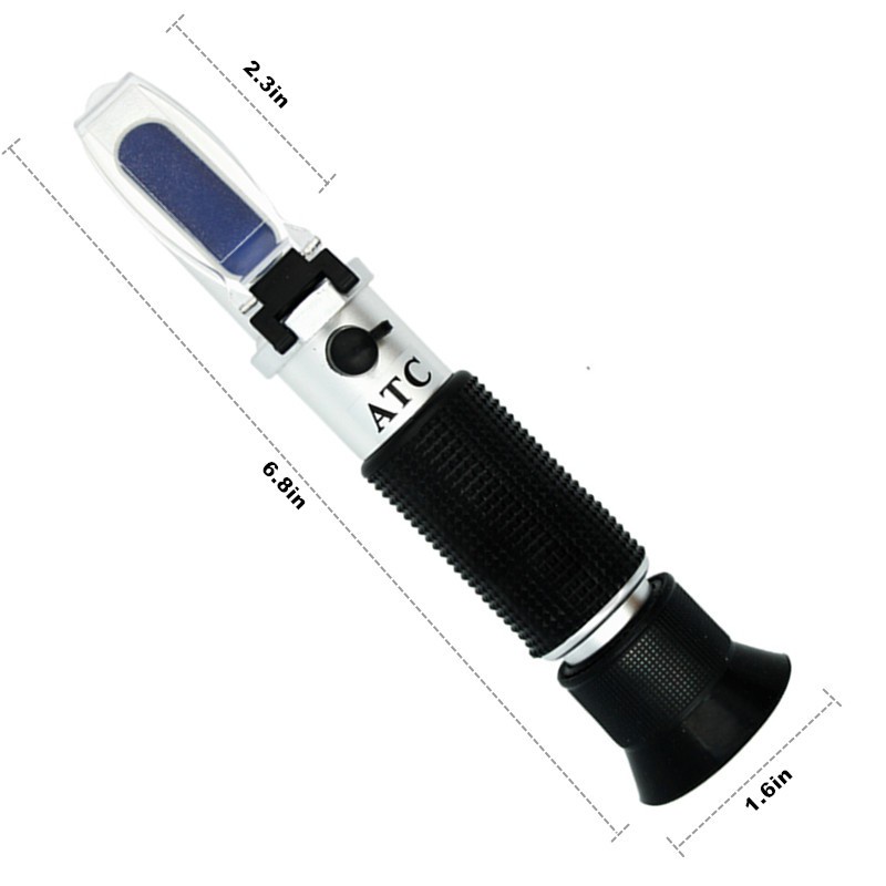 🔥ลดพิเศษ🔥 เครื่องวัดค่าความหวาน Brix 0-32% Brix Refractometer บริกซ์ รีแฟลกโตมิเตอร์ meter - รูปที่ 6