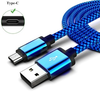 สายชาร์จ USB Type C สําหรับ Huawei Honor Cable Type-C สายชาร์จ USB สายชาร์จเร็ว 2 เมตร สายชาร์จทนทาน USB C สายชาร์จ