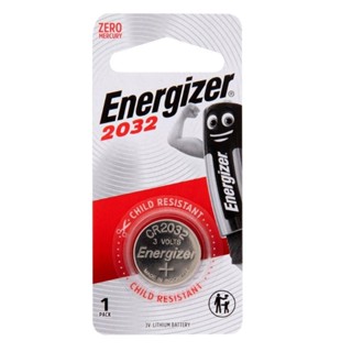   ถ่านกระดุม Energizer CR2016 CR2025 CR2032 แพค 1 ก้อน ของแท้ ถ่าน