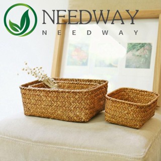 Needway กล่องหวาย ทนทาน สําหรับตกแต่งบ้าน 1 ชิ้น