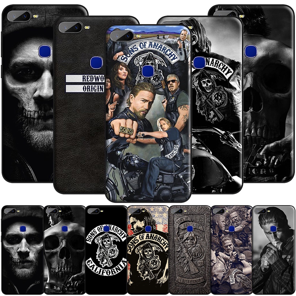 Sy _141 Sons of Anarchy เคสซิลิโคนอ ่ อนนุ ่ มสําหรับ Apple iPhone 7 8 Plus 11 X XS Max XR