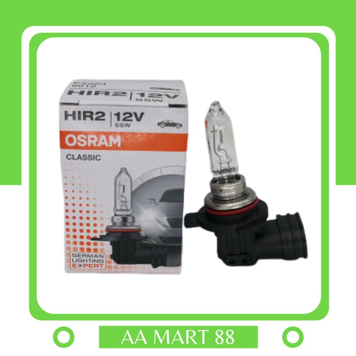 OSRAM HIR2 H1R2 12V 55W 9012 ORIGINAL k: New Yaris TRD, Brio RS