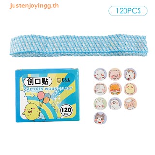 { justenjoyingg.th } 120PCS/Pack Vaccine paste cartoon band aid prevention waterproof breathable .