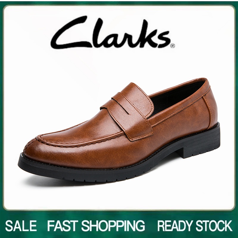 รองเท้า clarks สําหรับผู้ชาย clarks รองเท้าทางการสําหรับผู้ชายรองเท้าหนังเกาหลีรองเท้าสํานักงานรองเท