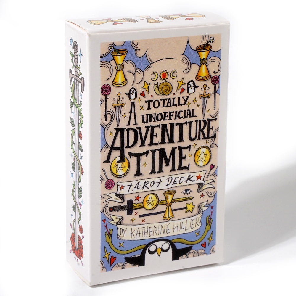 Adventure Time Tarot Deck Cards Fortune Telling Card Game Divination Tools