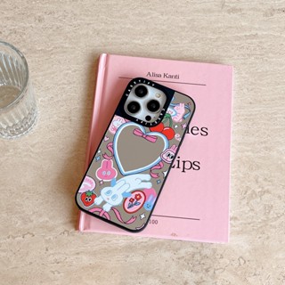 เคสโทรศัพท์มือถือ ลายกระต่าย สตรอเบอร์รี่ สําหรับ iphone 14 13 12 11 pro max