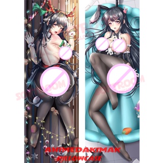 ปลอกหมอน แบบนิ่ม ลายอนิเมะ Sakurajima Mai Rascal Does Not Dream of Bunny Girl Senpai Dakimakura ขนาด 50x160 ซม. สําหรับตกแต่งบ้าน โซฟา เตียง DK4192