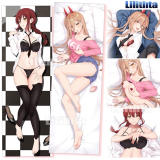 ปลอกหมอน ลายการ์ตูนอนิเมะ Dakimakura Makima Himeno Power Game สําหรับตกแต่งบ้าน