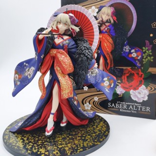 ((พร้อมส่ง) ฟิกเกอร์ Fate Night Fate FGO Oiran Kimono Saiba ALTER My King Black saber UOB4